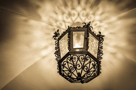 nice old electric lamp - photoの写真素材