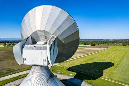 earth communication area in raisting - germany