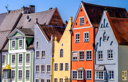 old town of Landsberg am Lech - bavariaの写真素材