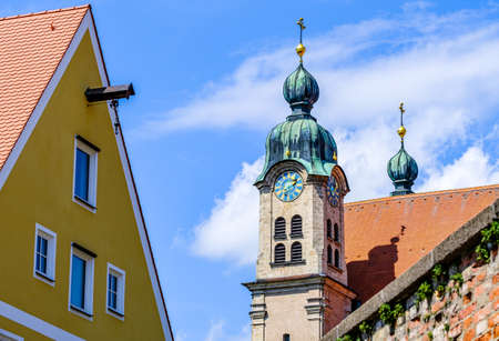 old town of Landsberg am Lech - bavariaの写真素材