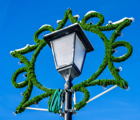 nice old electric lamp - photoの写真素材
