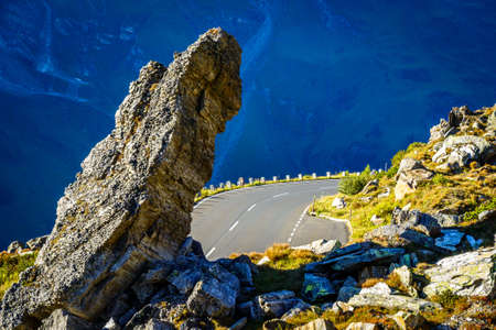 landscape at the grossglockner mountain - austriaの写真素材