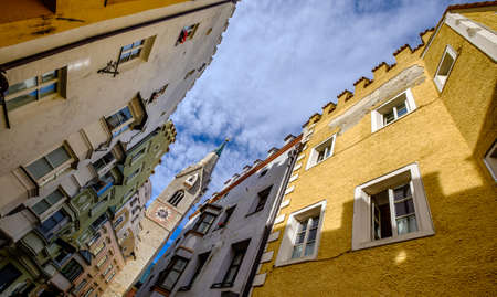 old town of Brixen in italy - photo