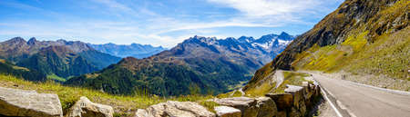 landscape at the timmelsjoch in austria / italy - photoの写真素材