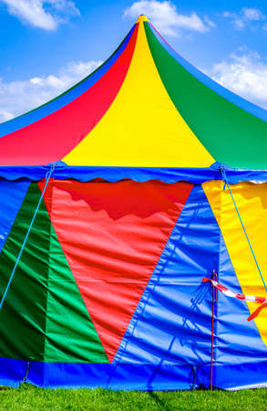 nice tent at a park - photoの写真素材