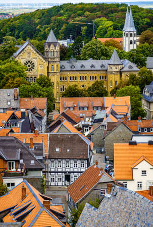old town of Goslar - Germanyの写真素材