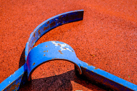 old ruined miniature golf course - photoの写真素材