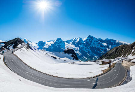 landscape at the Grossglockner mountain - Austriaの写真素材