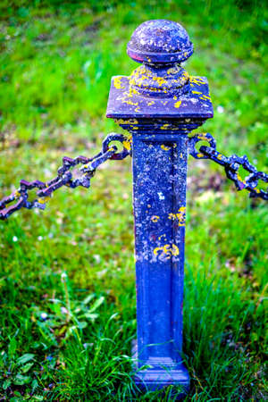 part of an old fenceの写真素材