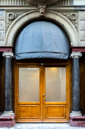 old store front in austria - photoの写真素材
