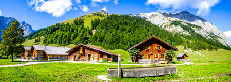 landscape at the Risstal Valley in Austria - Eng