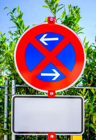 no parking sign in germany - translation: "no parking"の写真素材