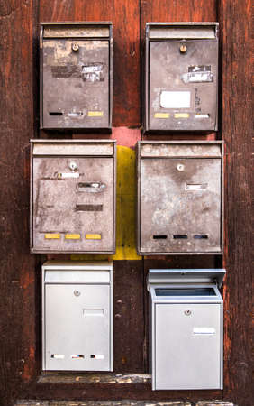 old letter box - close up - photoの写真素材