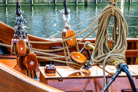 rig at a sailboat - photo