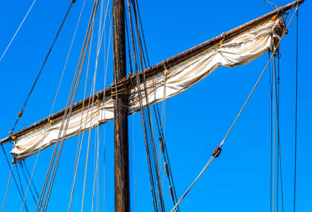 rig at a sailboat - photoの写真素材