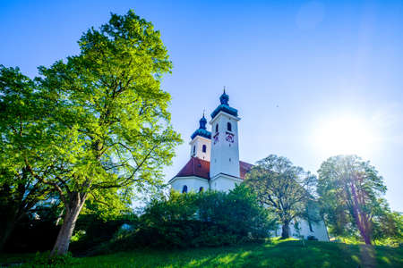 old town of Tutzing - bavaria - germanyの写真素材