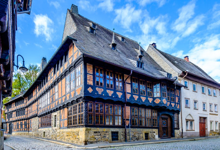 old town of Goslar - Germanyのeditorial素材
