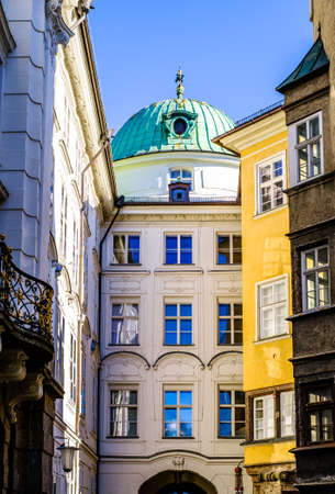 famous old town of Innsbruck - austria - photo