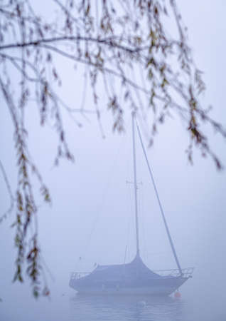 Sailboat at the Starnberger See lake - Tutzing - bavaria