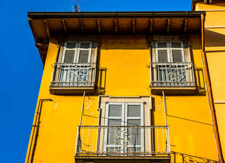 old town of Bellagio in Italy - photoの写真素材