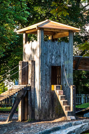 swing at a playground - photoの写真素材