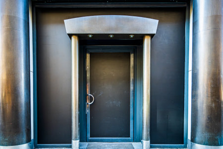 modern store front - close upの写真素材