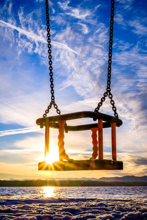 swing at a playground - photo