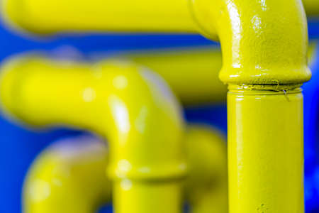 colorful water tube closeup - photoの写真素材