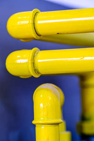 colorful water tube closeup - photoの写真素材