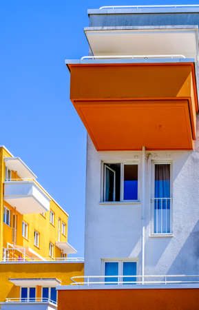 modern apartment house in austria - photoの写真素材