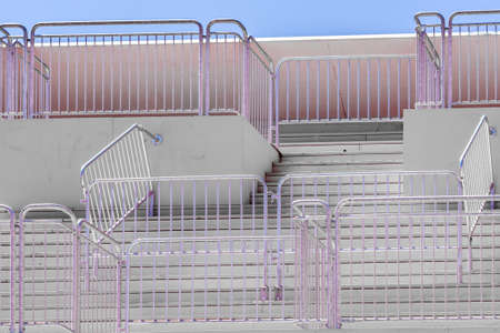 nice steps at an underpass - photoの写真素材