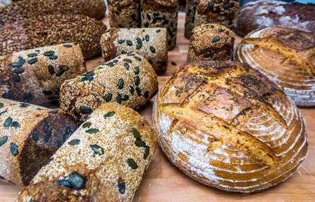 typical german bread - close up - photo