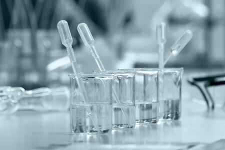 Chemistry Beakersの写真素材