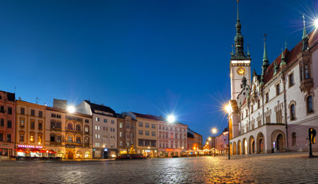 The Upper Square in Olomoucのeditorial素材