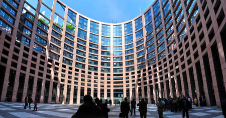 european parliamentのeditorial素材