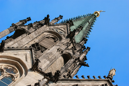 Saint Wenceslas Cathedral Olomouc, Czech Republicの写真素材
