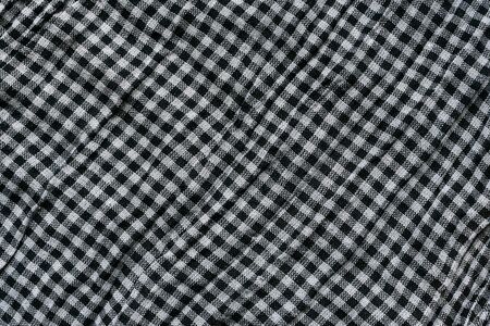 Black and White Scarf Detail