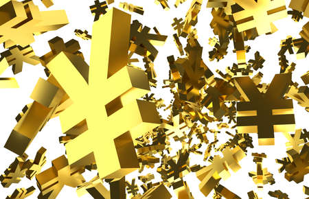 Yen Signsの写真素材