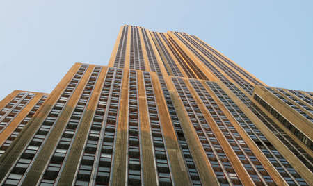 Empire State Building from sidewalk
