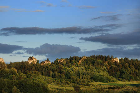 Rocky hillsの写真素材