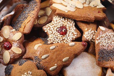 Christmas gingerbreadの写真素材