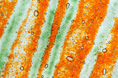 Abstract stripped glass