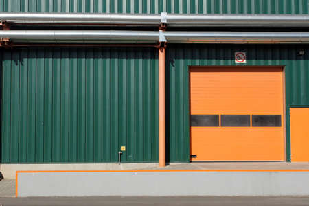 Lumber being processed at a forest products sawmill.の写真素材