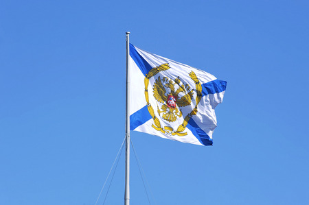 the flag of the Commander-in-chief of the Navy of Russia
