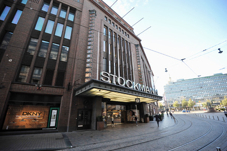 Helsinki, Finland, 28 September: Shopping center on SEPTEMBER 28, 2014, Helsinki, Finlandのeditorial素材