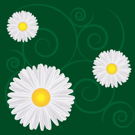 spring background with dandelions - vector illustrationのイラスト素材