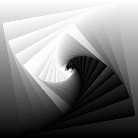 vector background with abstract geometryのイラスト素材