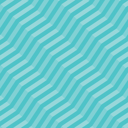 retro geometric diagonal zigzag seamless pattern - vectorのイラスト素材