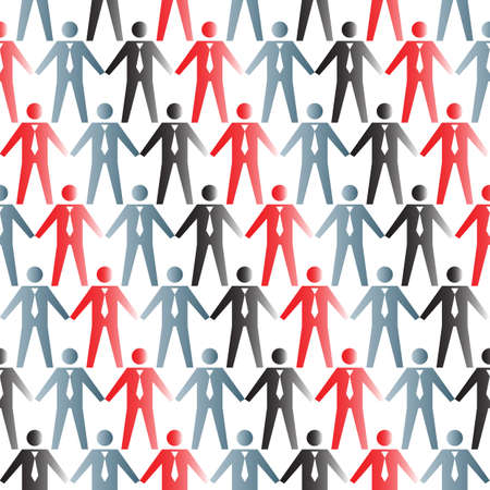 illustration of people icons - vector illustrationのイラスト素材