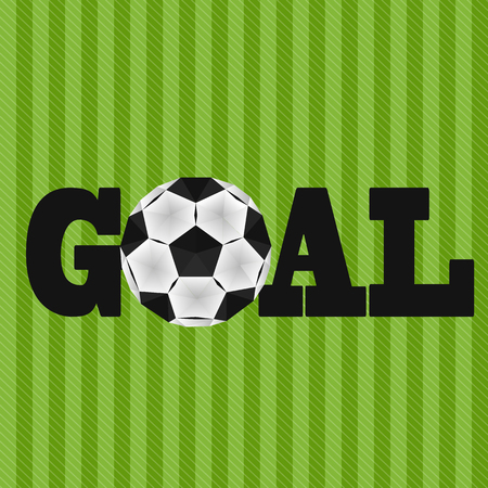 illustration of a soccer ball in the vector in low polygon styleのイラスト素材